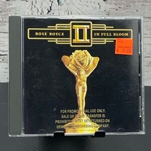Rose‎ Royce - Rose Royce II: In Full Bloom [CD Aug-1996 (1977)] Warner Bros.